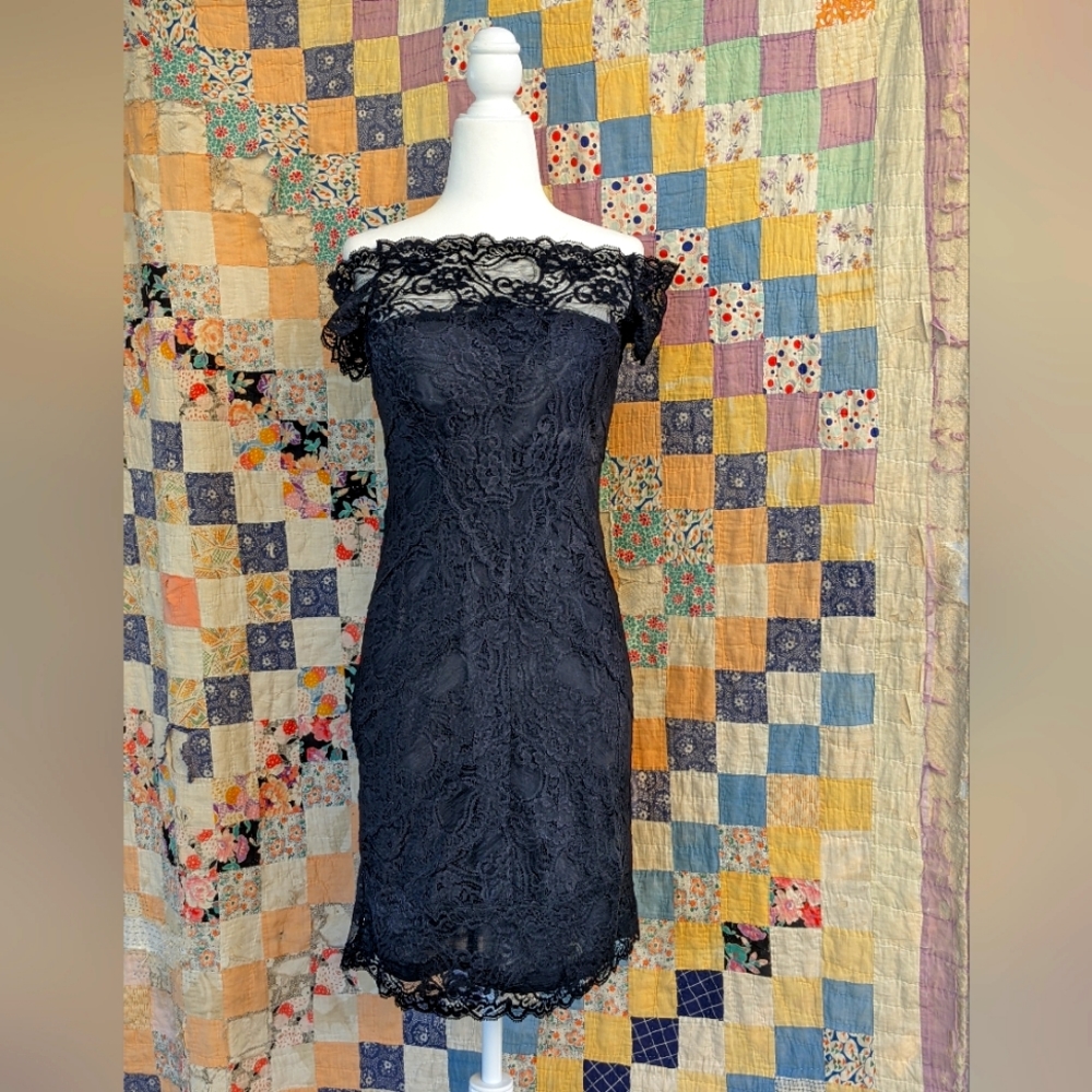 Black Lace Dress